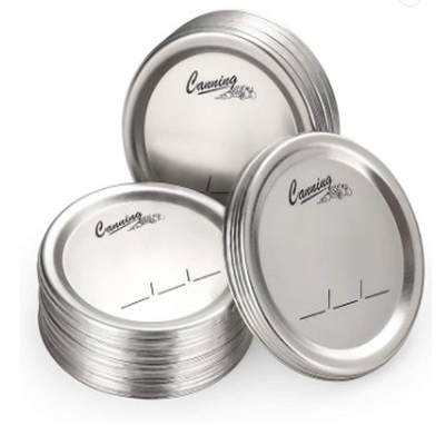 Tipo rachado boca larga regular de colocação em latas maioria das tampas do frasco para Mason Jar
