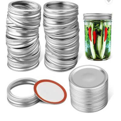 Tipo rachado boca larga regular de colocação em latas maioria das tampas do frasco para Mason Jar
