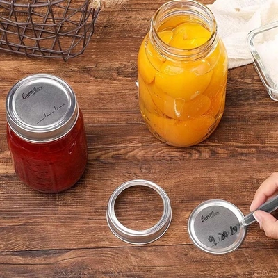 Tipo rachado boca larga regular de colocação em latas maioria das tampas do frasco para Mason Jar