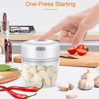 Imprensa de alho Chopper Portable Food Chopper da casa de Mini Electric Chopper 250ML