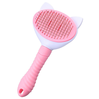 Escova de aço inoxidável feita sob encomenda do removedor do cabelo do animal de estimação dos eletrodomésticos para o gato do cão