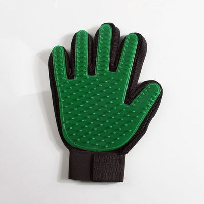 Massagem Deshedding do animal de estimação de Cat Dog Grooming Gloves For do silicone