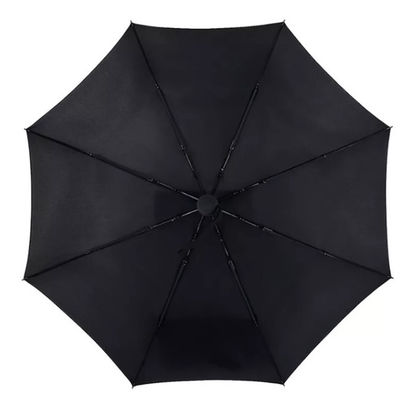 Guarda-chuva de dobramento dos produtos dos eletrodomésticos 3 abertos automáticos plásticos Windproof com logotipo