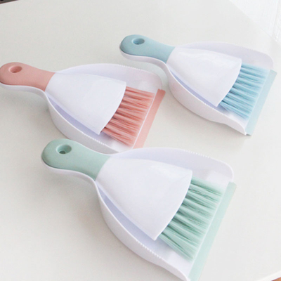 Mini Brush And Dustpan Set plástico das crianças para o assoalho Sofa Desk Keyboard And Car