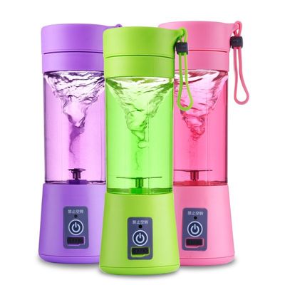 O misturador elétrico de USB Mini Portable Fruit Juice Blender aumenta multifuncional