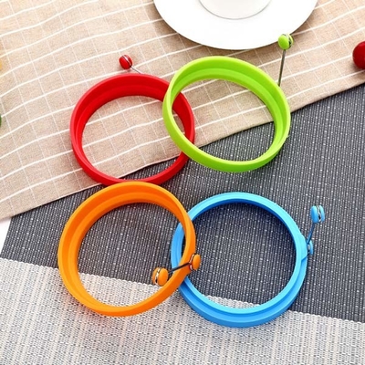 Cozimento do ovo de Ring Mold For Fried Pancake do ovo do silicone da omeleta