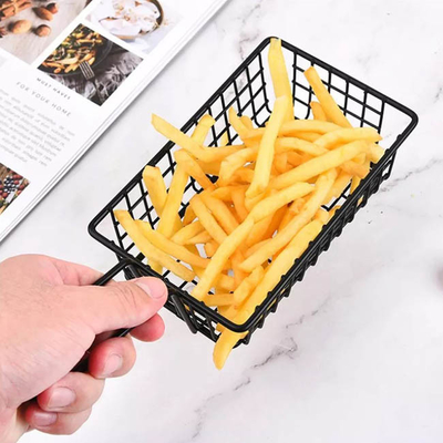 As fontes maiorias de aço inoxidável da cozinha fritam a cesta para o restaurante