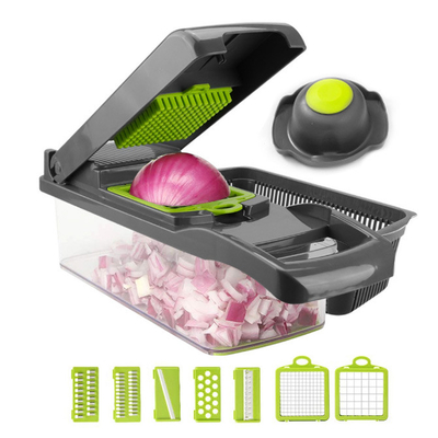 10 em 1 Chopper Slicer Multifunctional vegetal manual