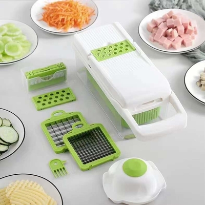 Cortador vegetal Chopper With Hand Guard do cortador da cozinha multifuncional