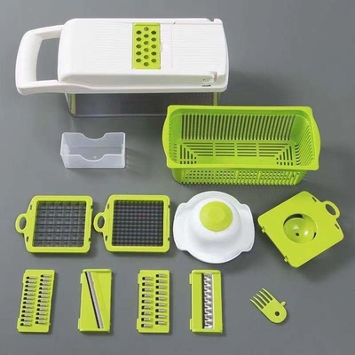 Cortador vegetal Chopper With Hand Guard do cortador da cozinha multifuncional