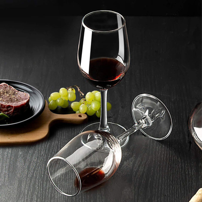 Produtos vidreiros bebendo transparentes do copo do vidro de vinho tinto da cozinha do ODM no volume
