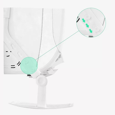 Defletor ajustável do para-brisa do condicionador de ar dos produtos plásticos feitos sob encomenda dos eletrodomésticos