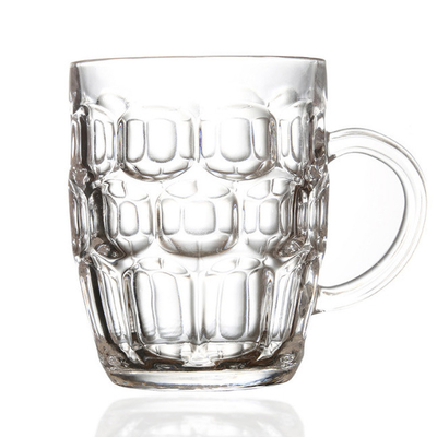 Grandes copos bebendo feitos sob encomenda plásticos Dimple Stein Beer Mugs com punho 20oz