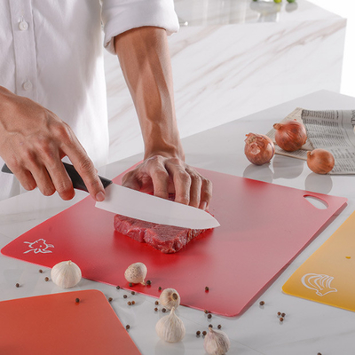 Placa de corte flexível Mats With Food Icons de 4 produtos plásticos ajustados dos eletrodomésticos