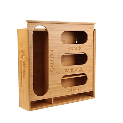 Organizador Ziplock Dispenser For Drawer do saco da roupa