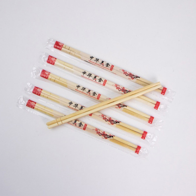 Hashis de bambu descartáveis dos utensílios da cozinha de 50 pares empacotados individualmente