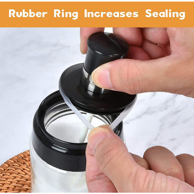 a cozinha Sugar Salt Spice Storage Containers range com colher