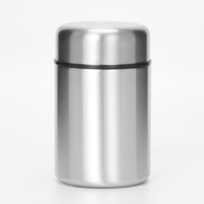 garrafa isolada térmica da lancheira do vácuo 400ml de aço inoxidável com colher