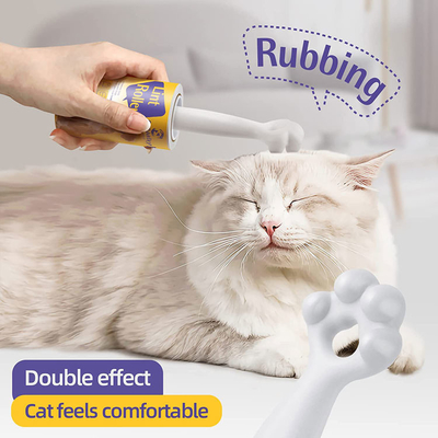 O rolo pegajoso plástico de Cat Paw Shaped Lint Remover Roller para a roupa cobre bancos de carro