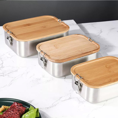 Recipiente de alimento da lancheira do compartimento das crianças de aço inoxidável multi para a escola