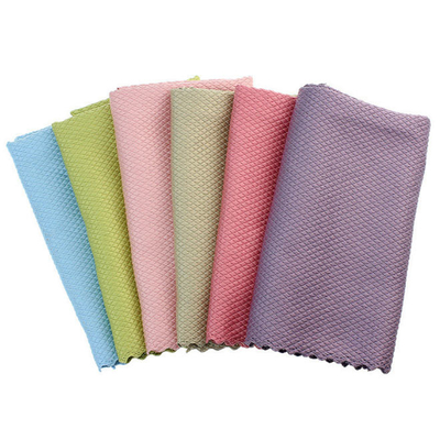 Pano de Microfiber Easycleanco da escala de peixes de pano de limpeza de Nanoscale