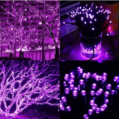 luzes impermeáveis postas solares da corda do Natal do diodo emissor de luz de 20m para a decoração do casamento do partido