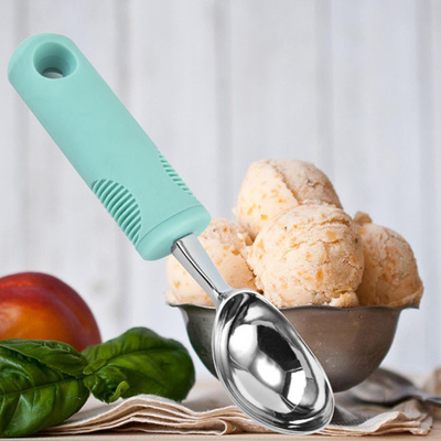 Maioria de aço inoxidável fontes da cozinha gelado a colher 25mm com não o punho do deslizamento