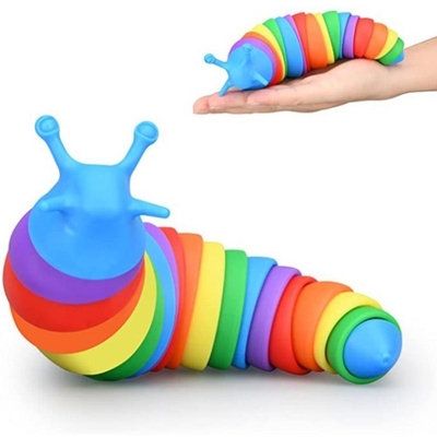 Os Stuffers 3D da cesta da Páscoa imprimiram o relevo sensorial da ansiedade dos brinquedos da inquietação da lesma