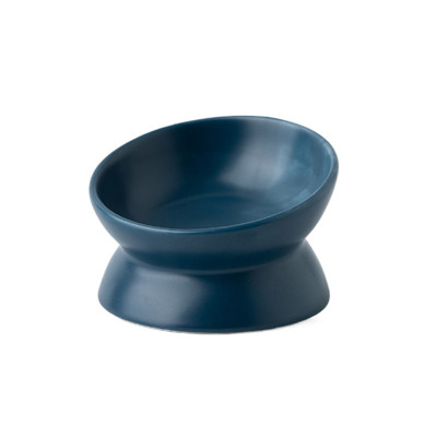 Animal de estimação aumentado cerâmico multicolorido de Cat Bowls Elevated Porcelain For