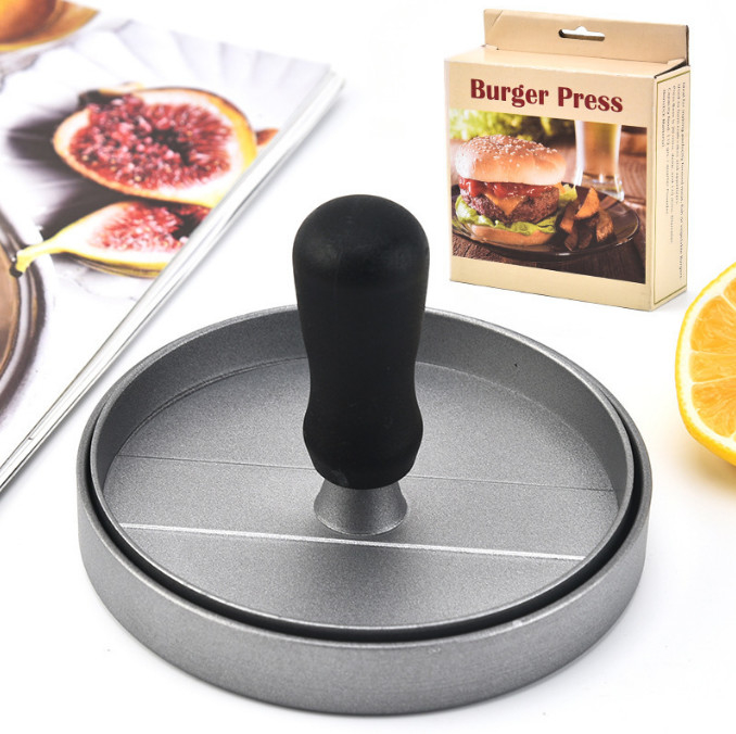 A imprensa Patty Maker Mold Burger Making do Hamburger da Não-vara utiliza ferramentas a imprensa de alumínio quente da carne do Hamburger
