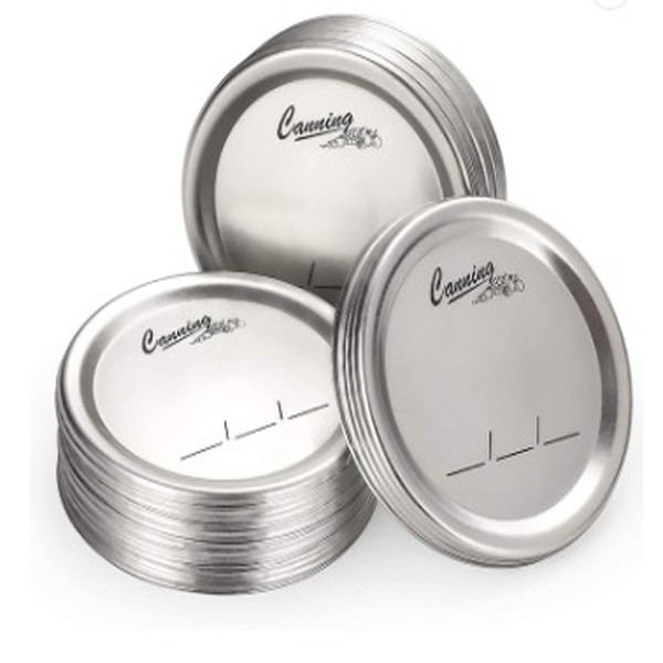 Tipo rachado boca larga regular de colocação em latas maioria das tampas do frasco para Mason Jar