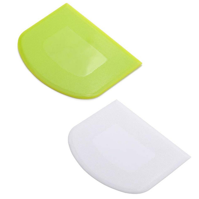 Os produtos plásticos dos eletrodomésticos plásticos seguros do alimento rolam cortador do raspador da massa