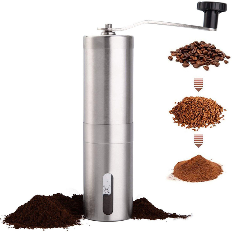 Barista essencial de aço inoxidável Tools Manual Coffee Bean Grinder para o café do gotejamento de Aeropress